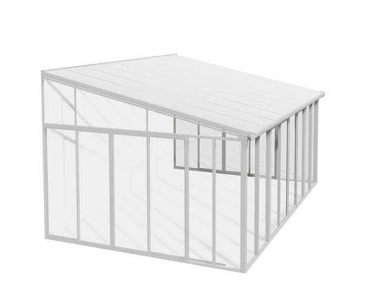 Canopia by Palram - Canopia Véranda SanRemo 16.5m² Blanc 435 X 385 - Imagen 1