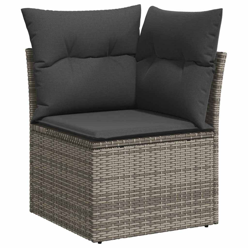 ComfortXL - Ensemble Salon de Jardin Gris en Polyrotin Modulable 10 Personnes avec Coussins Confort – ComfortXL Outdoor Living - Image 6