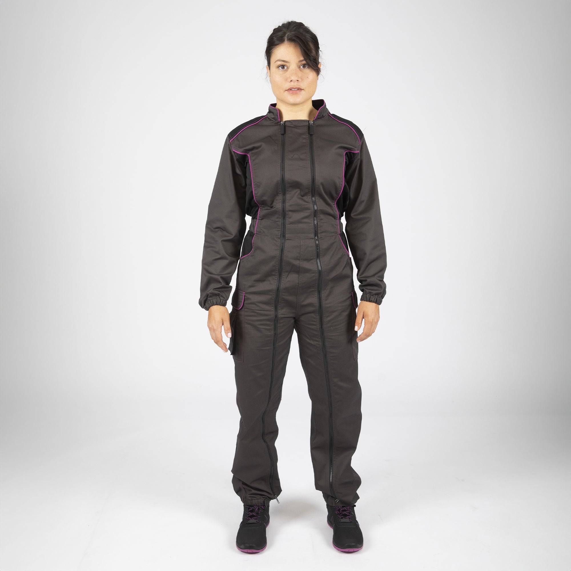 Nineworths - ALICE - COMBINAISON DE TRAVAIL - 1465 | Gris - Image 2