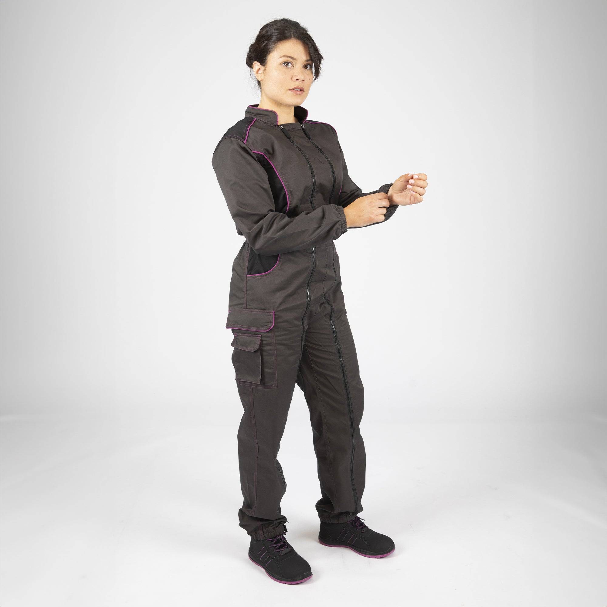 Nineworths - ALICE - COMBINAISON DE TRAVAIL - 1465 | Gris - Image 1