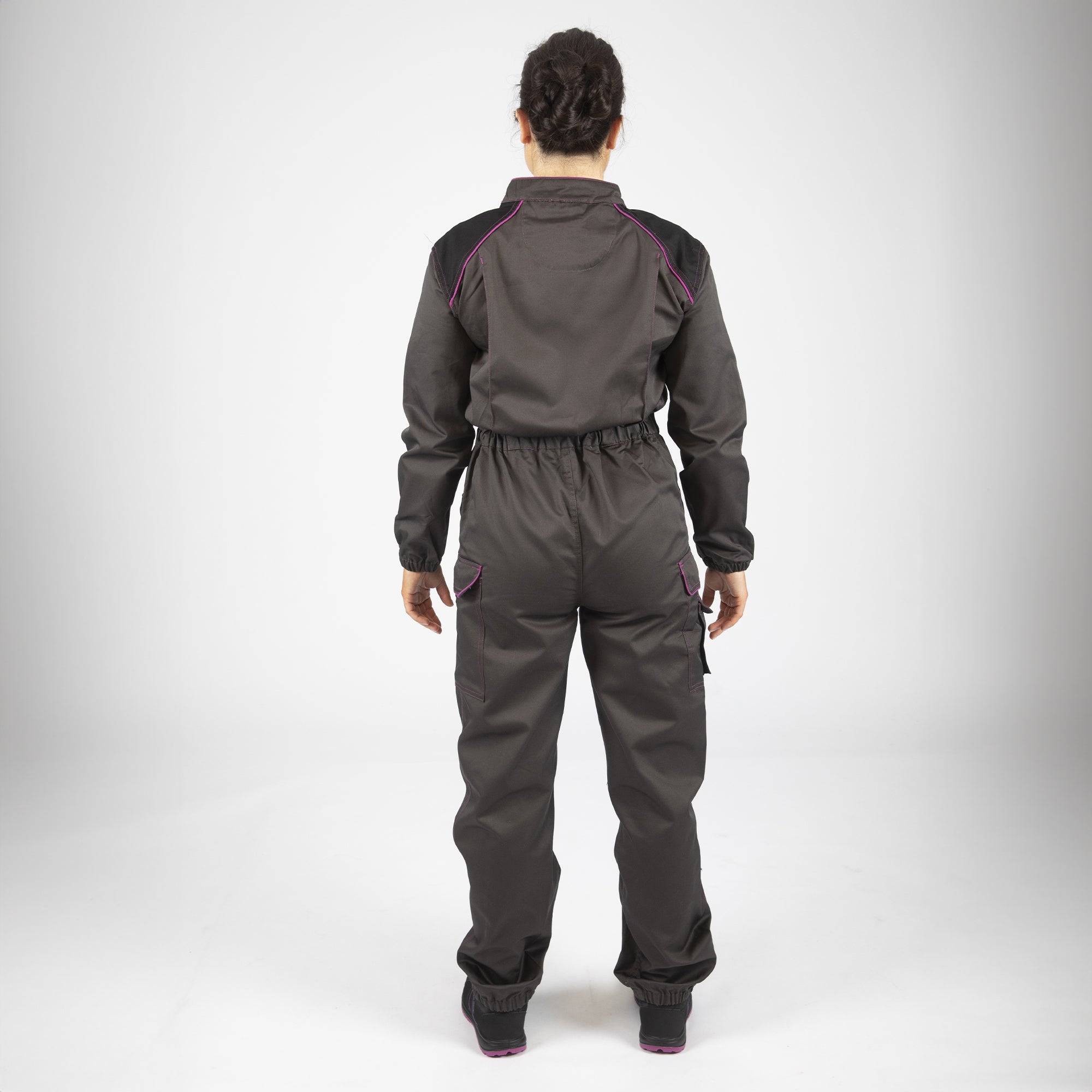 Nineworths - ALICE - COMBINAISON DE TRAVAIL - 1465 | Gris - Image 3