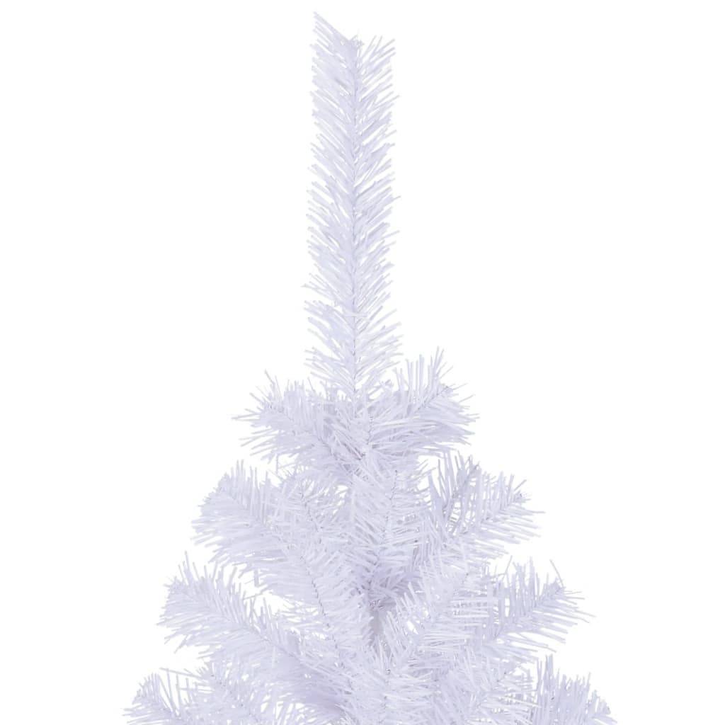 ComfortXL - Sapin de Noël artificiel enneigé en PVC Décoration d'intérieur fête Blanc 210 cm – ComfortXL Outdoor Living - Image 3