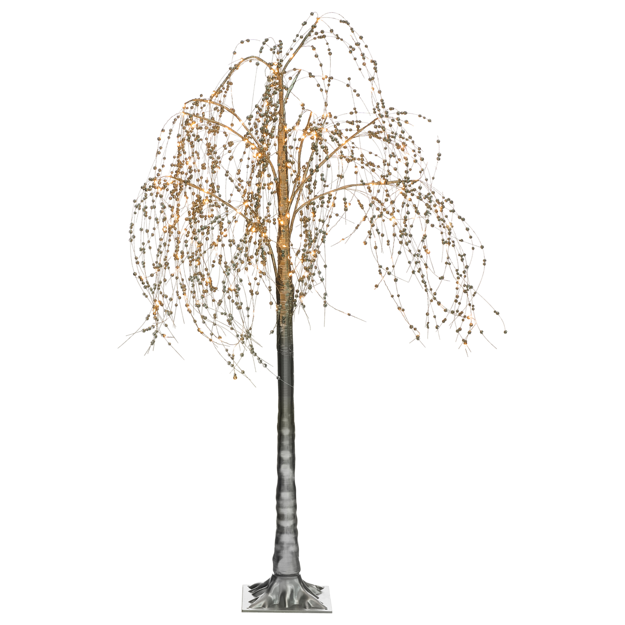 Décoration LED PVC Argenté NILLAKA - Beliani - Image 1