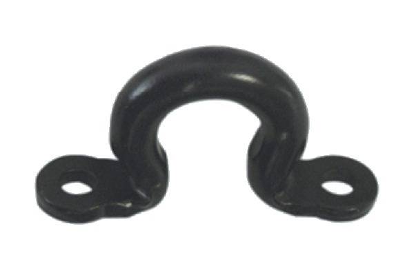 Lacet à pattes diamètre 8 mm cataphorèse noir - TORBEL - 740084
