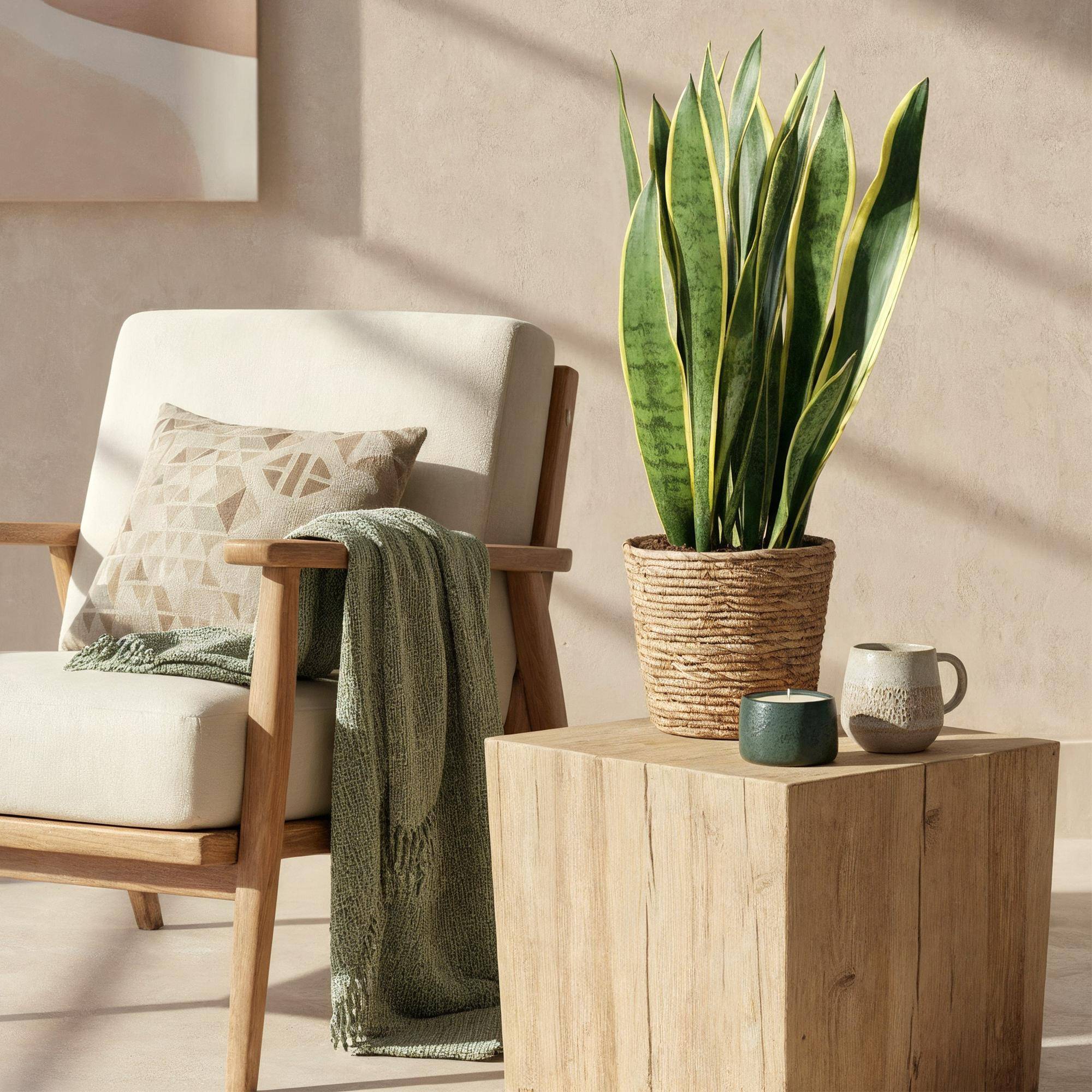 La Green Touch - Sansevieria Laurentii - D21 H80cm - Image 1