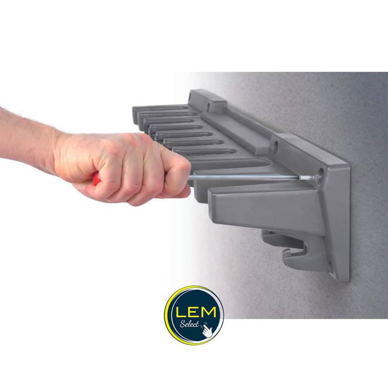 Lem Select - Support organisateur mural multifonction 9 outils 15kg max - Longueur 60cm - Imagen 4