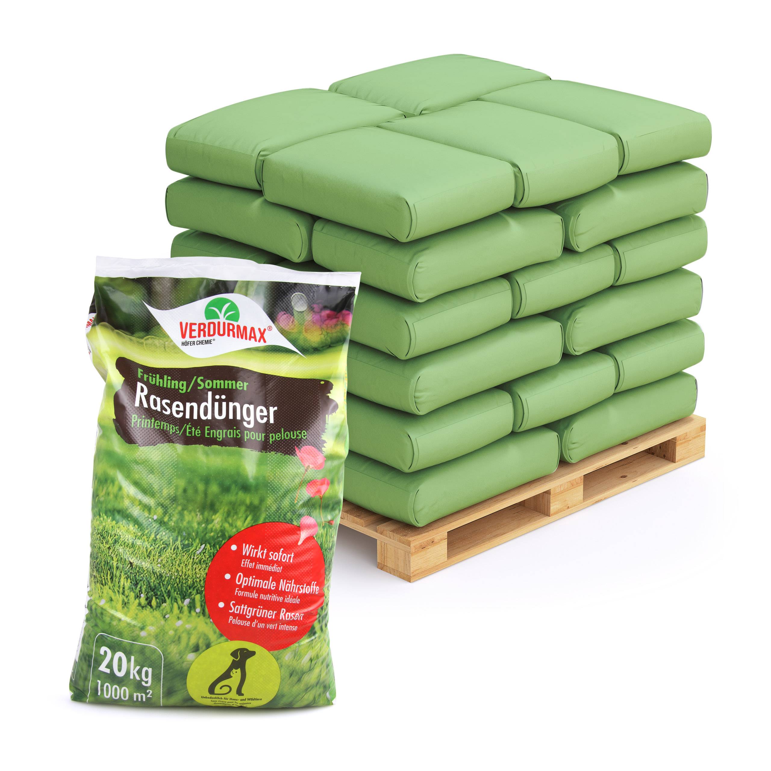 Engrais pour gazon VERDURMAX® Printemps / Été x 40