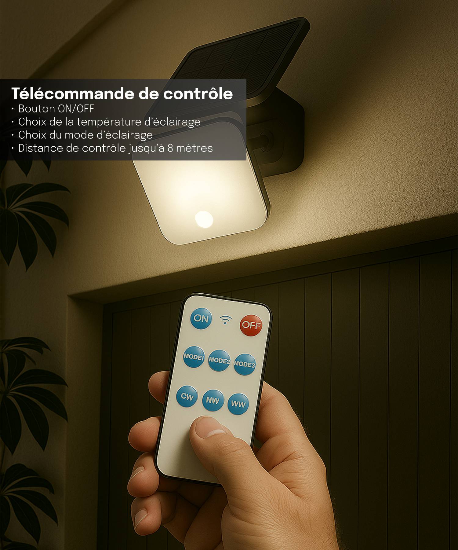 Suspension Solaire Rotin LED Extérieur 100 Lumens - Lumière Chaude 3000K IP44 Pour Terrasse Balcon Pergola