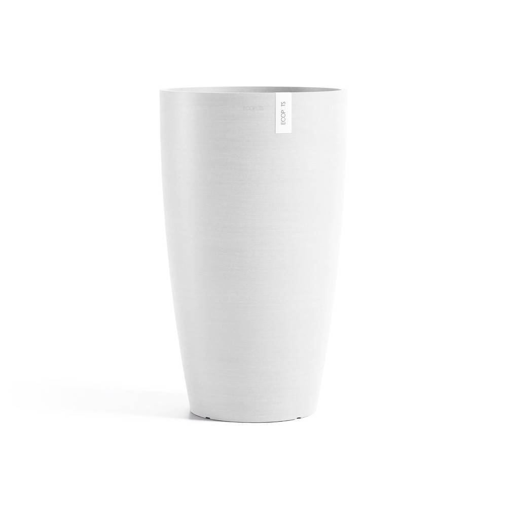Ecopots - Pot Stockholm High 60 Pure White ECOPOTS - Imagen 1