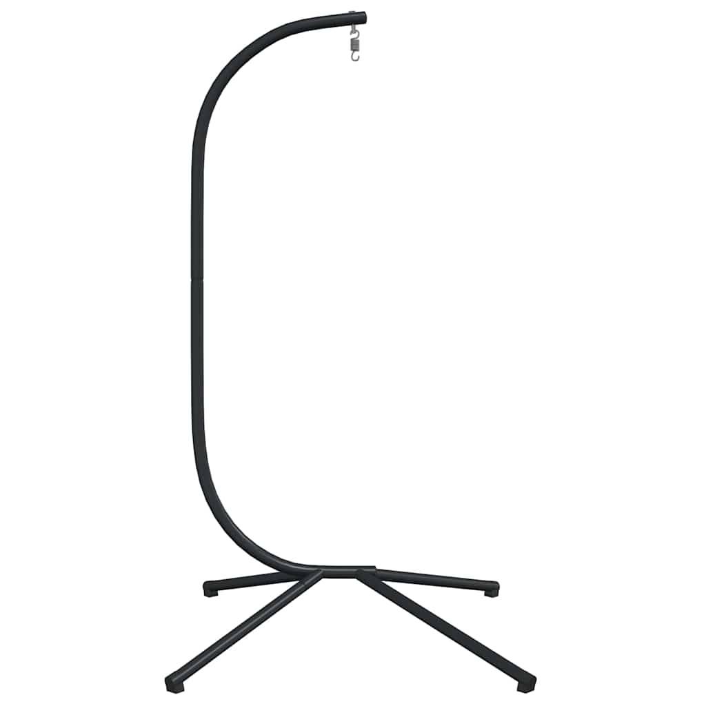 Vidaxl - Support pour Fauteuil Œuf Suspendu sans Panier Anthracite Acier (Base de Support Uniquement) vidaXL 4007413 - Image 6