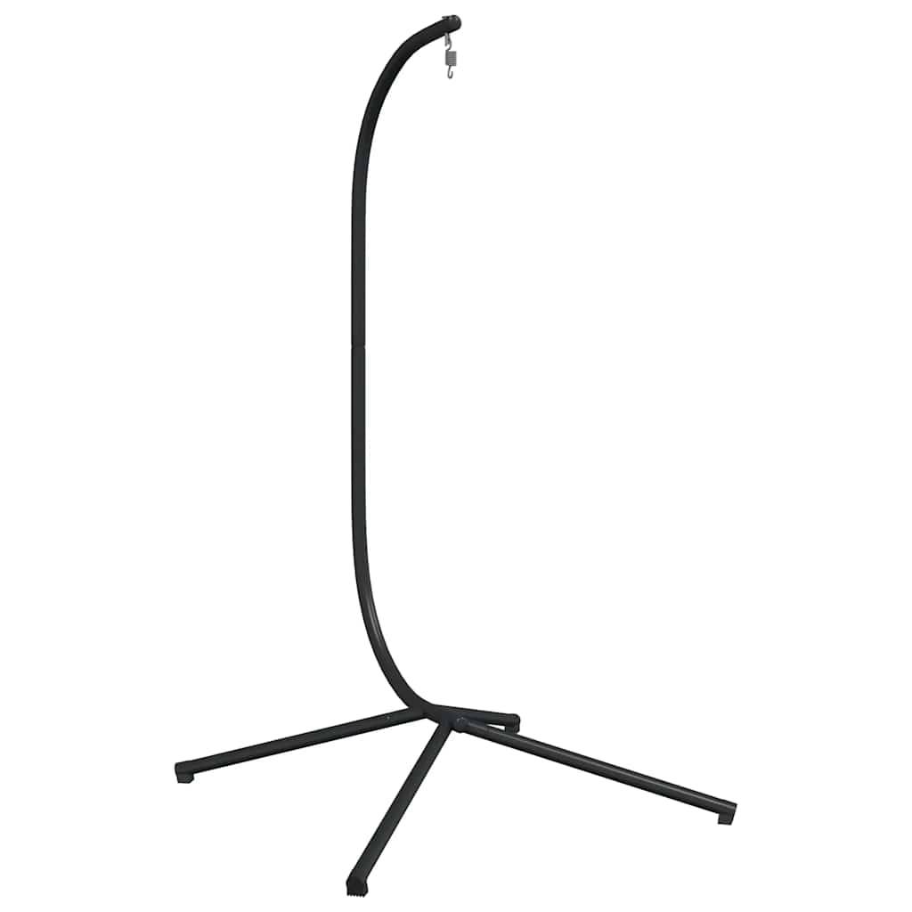 Vidaxl - Support pour Fauteuil Œuf Suspendu sans Panier Anthracite Acier (Base de Support Uniquement) vidaXL 4007413 - Image 2