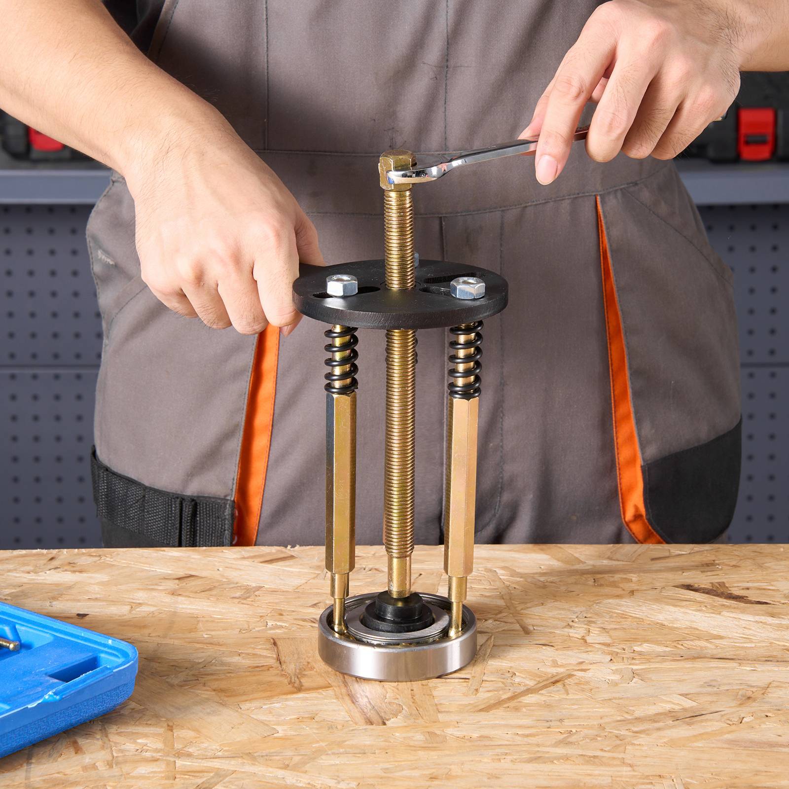 Vevor - VEVOR Kit extracteur de roulements 36 pièces, 3 mâchoires réversibles, pour roulements internes et externes, acier haute résistance, coffret portable. - Image 8