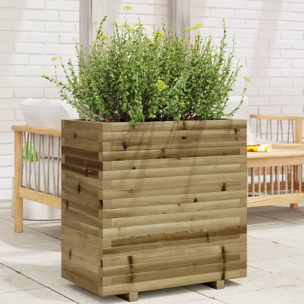 Maison Chic - Jardinière, Bac à fleurs, Pot de fleurs 70x40x72 cm bois de pin imprégné - Imagen 2