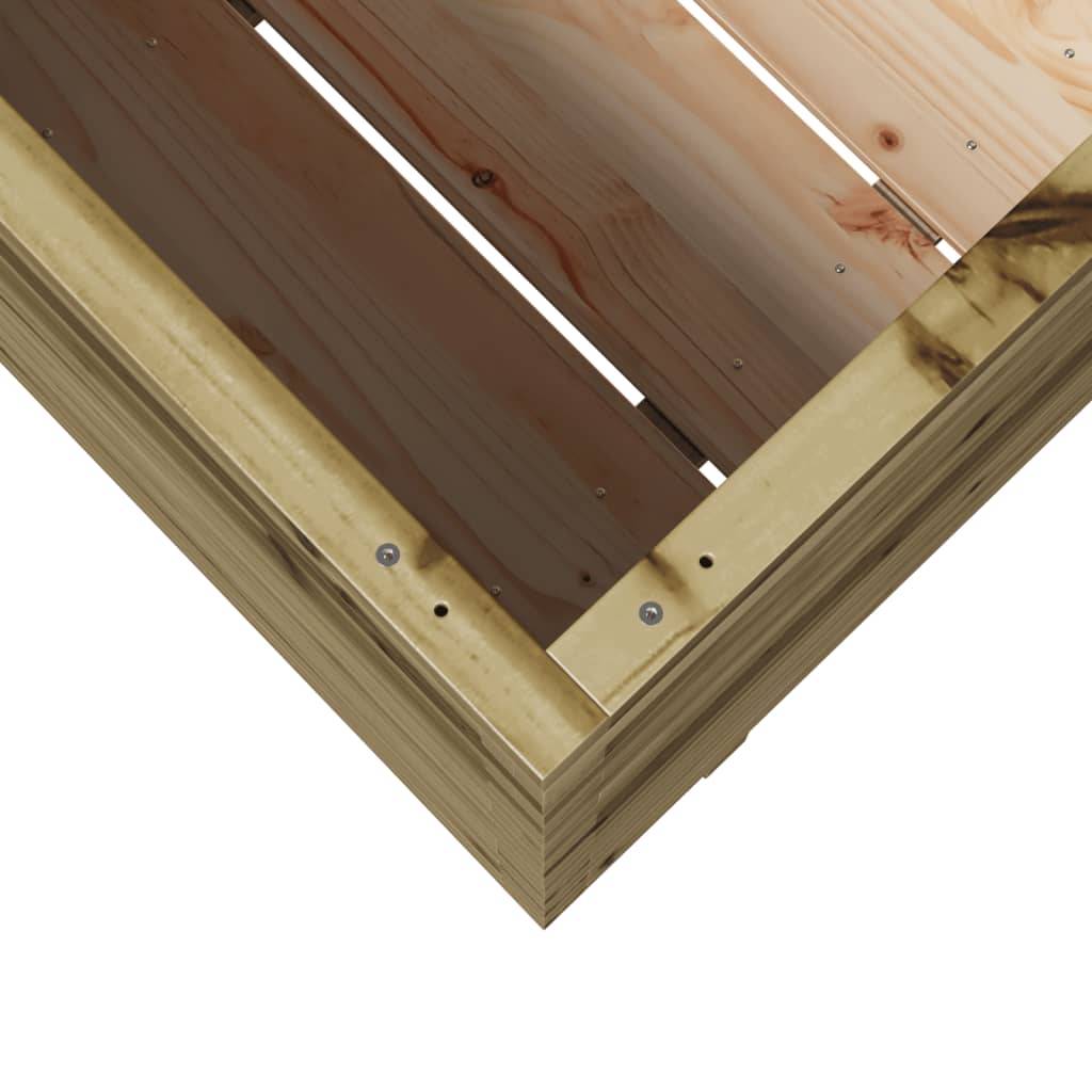 Maison Chic - Jardinière, Bac à fleurs, Pot de fleurs 70x40x72 cm bois de pin imprégné - Imagen 8