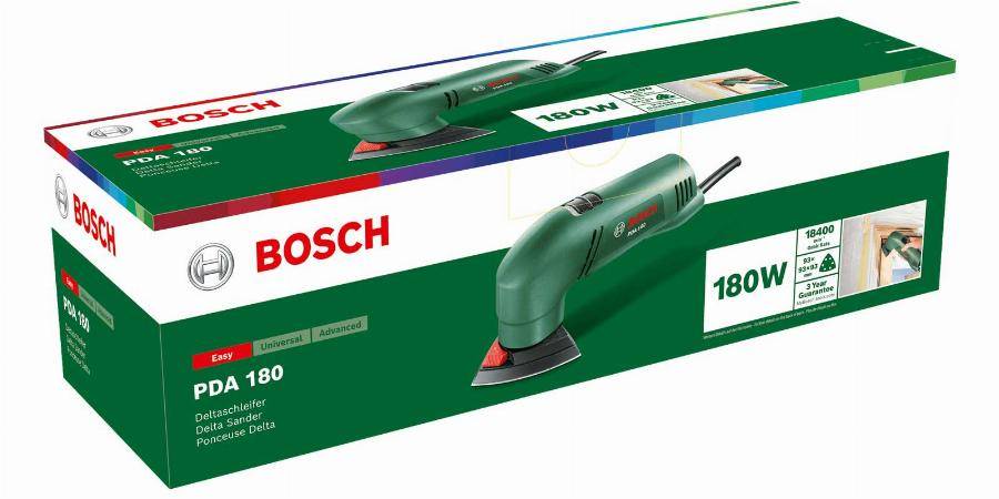 Bosch - Ponceuse delta PDA 180 A BOSCH - 0603339003 - Imagen 2
