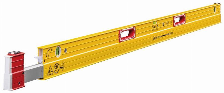 Stabila - Niveau à bulle télescopique STABILA Type 106 t 183 – 315cm - 17708 - Image 1