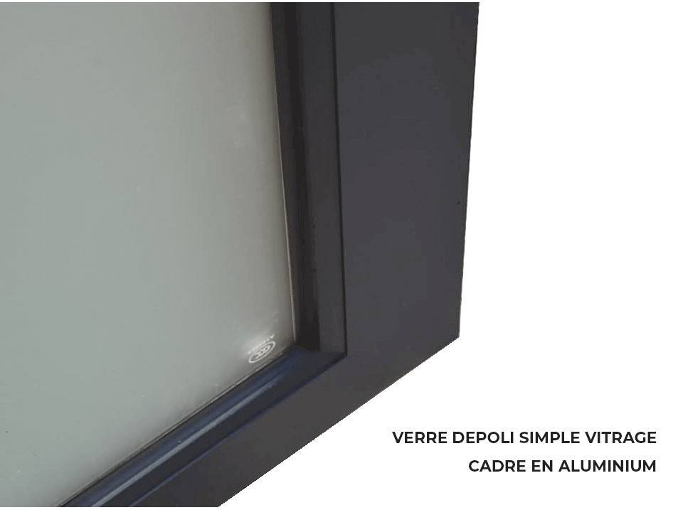 Abri de jardin composite ALMA 5 m² – 2,61 × 2,38 × 2,35 m, porte 148×205 cm - Direct Abris - Imagen 5