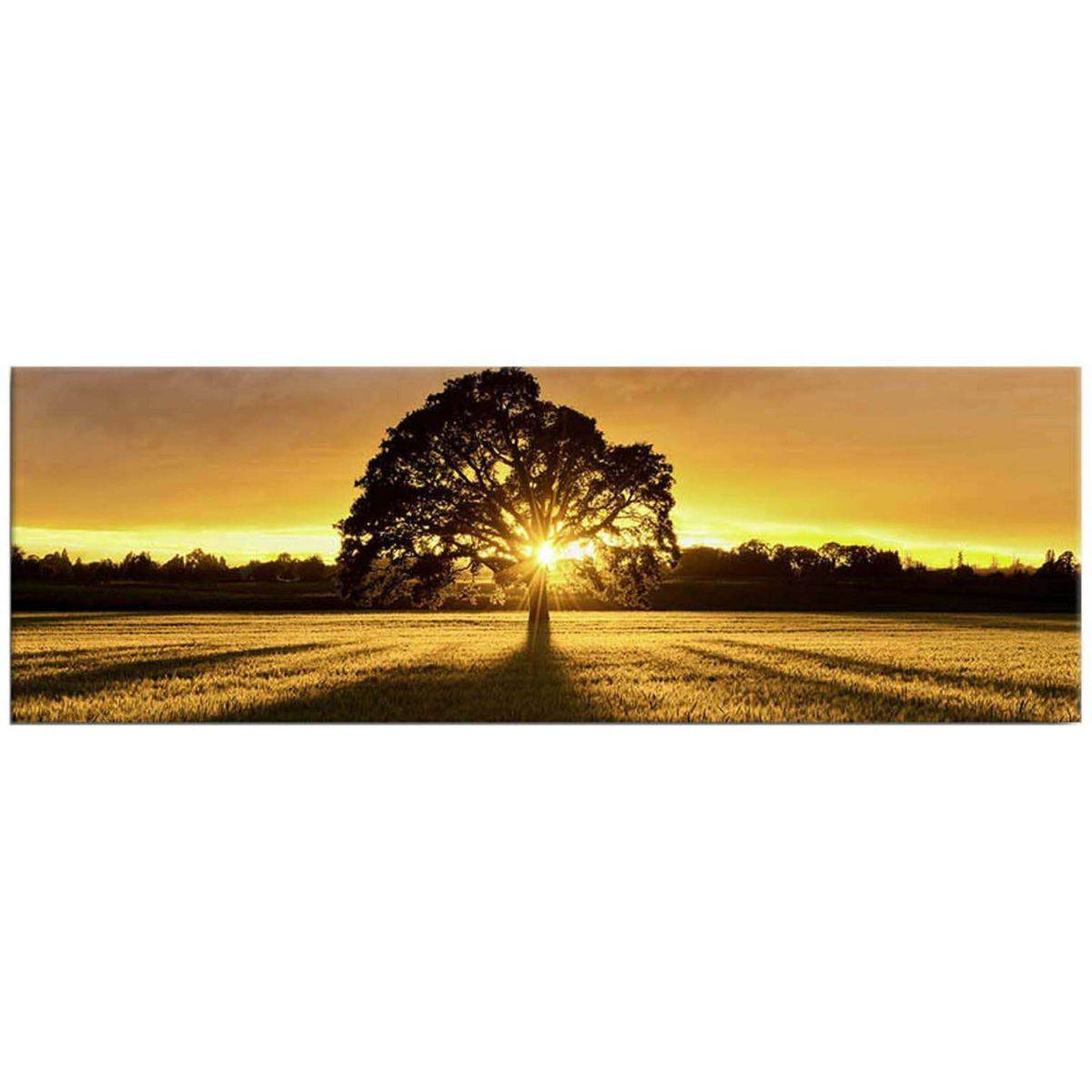Hanah Home - Tableau lumineux Arbre 30 x 90 cm - Imagen 1