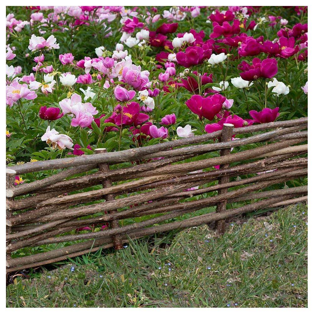 Aubry Gaspard - Bordure en noisetier 100cm (Lot de 5) - Imagen 2