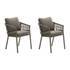 Hesperide - Lot de 2 fauteuils de jardin Oriengo café Hespéride - Image 9