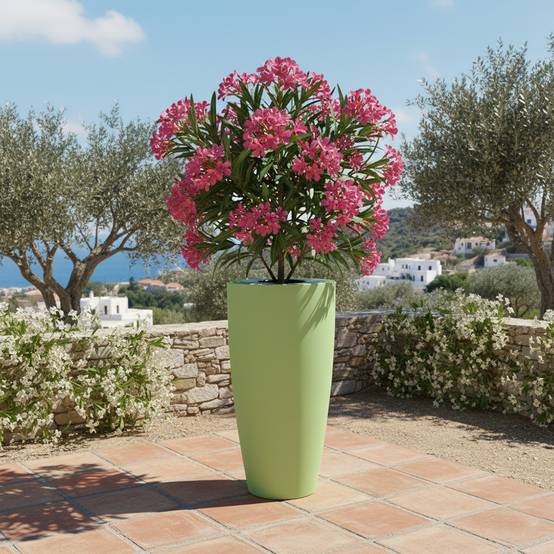 Pot de fleurs conique 200l delight - plast'up rotomoulage - Image 4