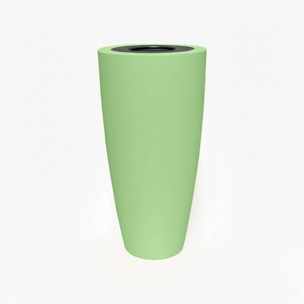 Pot de fleurs conique 200l delight - plast'up rotomoulage