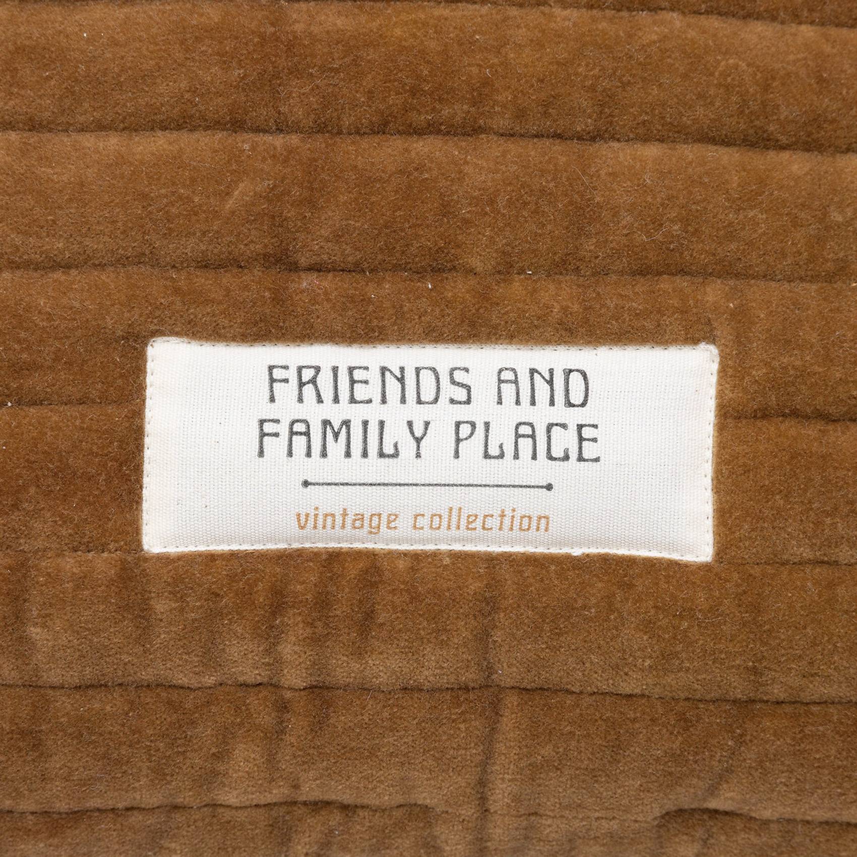 Atmosphera - Coussin matelassé "Friends and family place" - ATMOSPHERA - Imagen 4