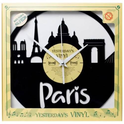 Horloge vinyle 33T recyclé PARIS MAGNETICLAND - Imagen 3