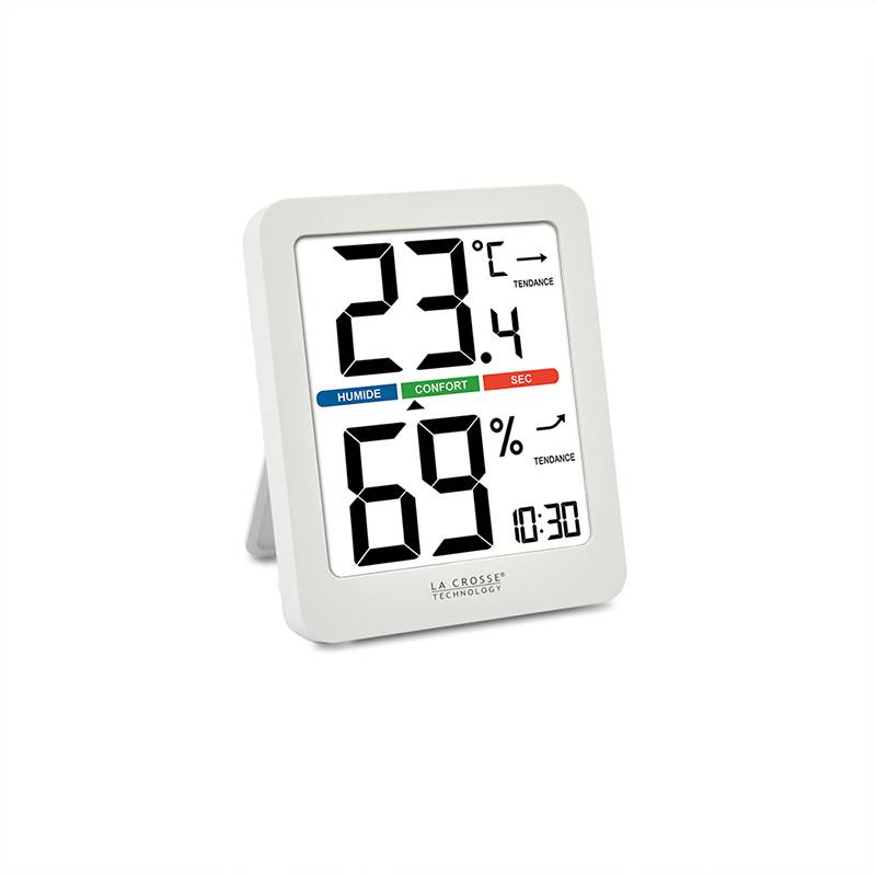 La Crosse Technology - Station de température et d'hygrométrie WS6281 Blanc - Image 1