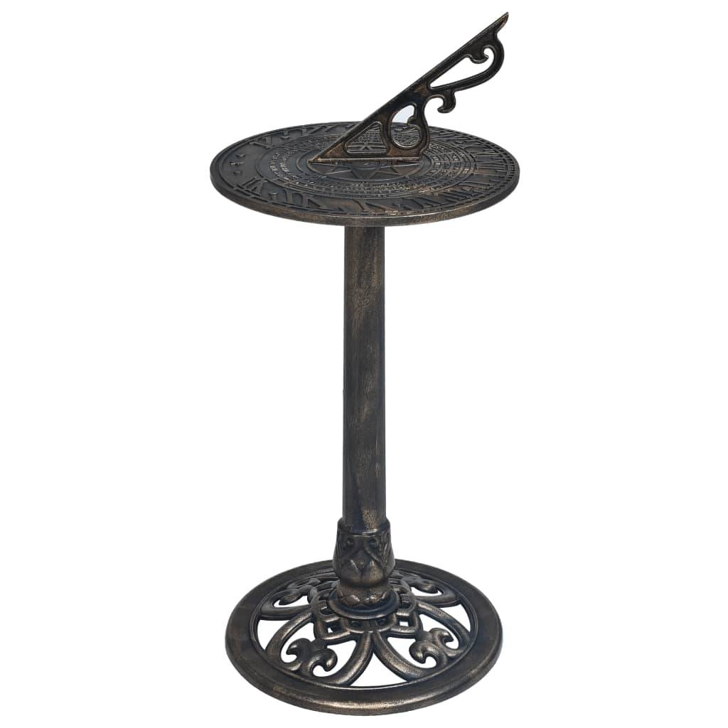 Autre - Cadran solaire Bronze 35,5x82 cm Plastique