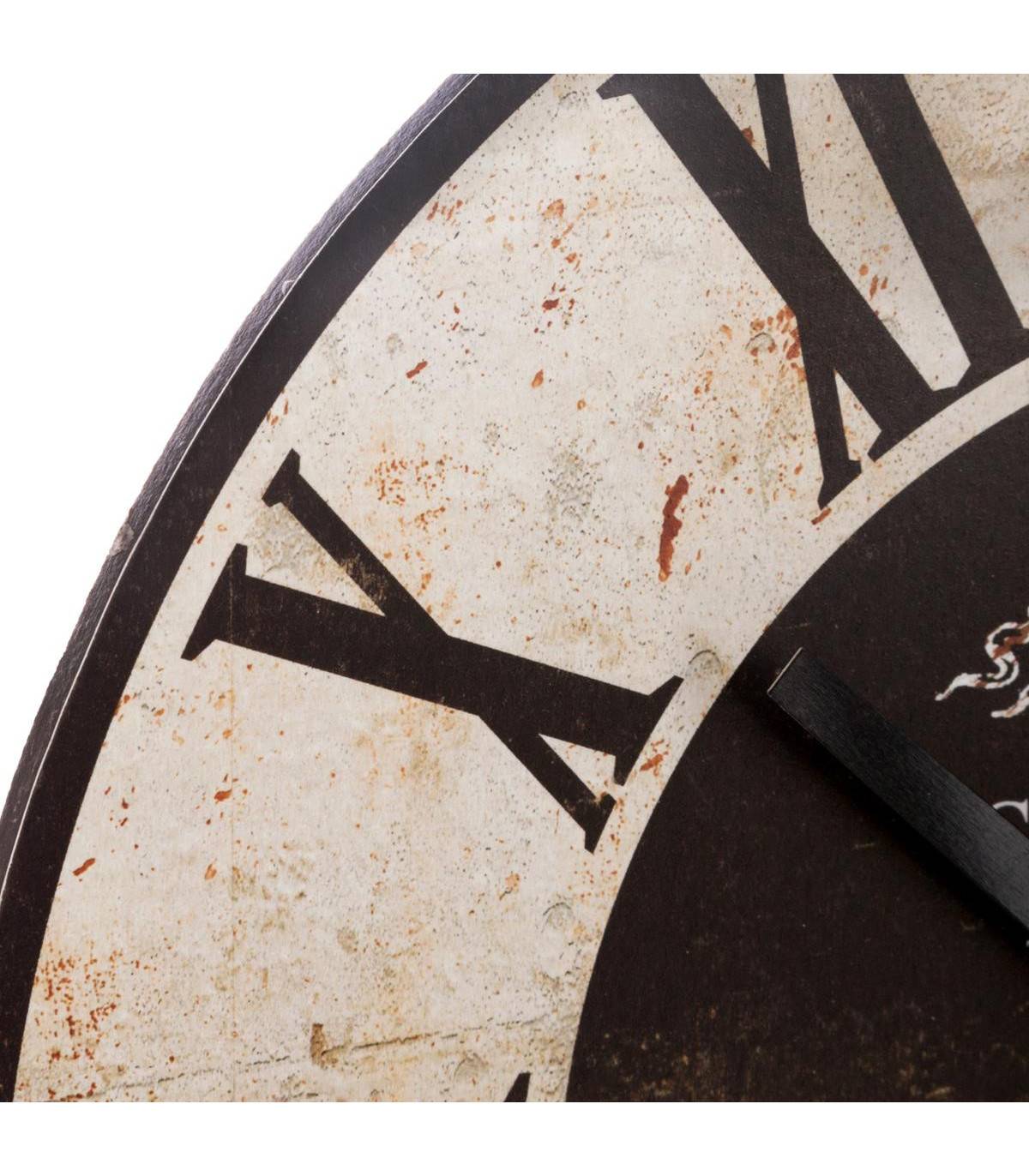 Pendule murale en Bois D 28 cm - Imagen 2