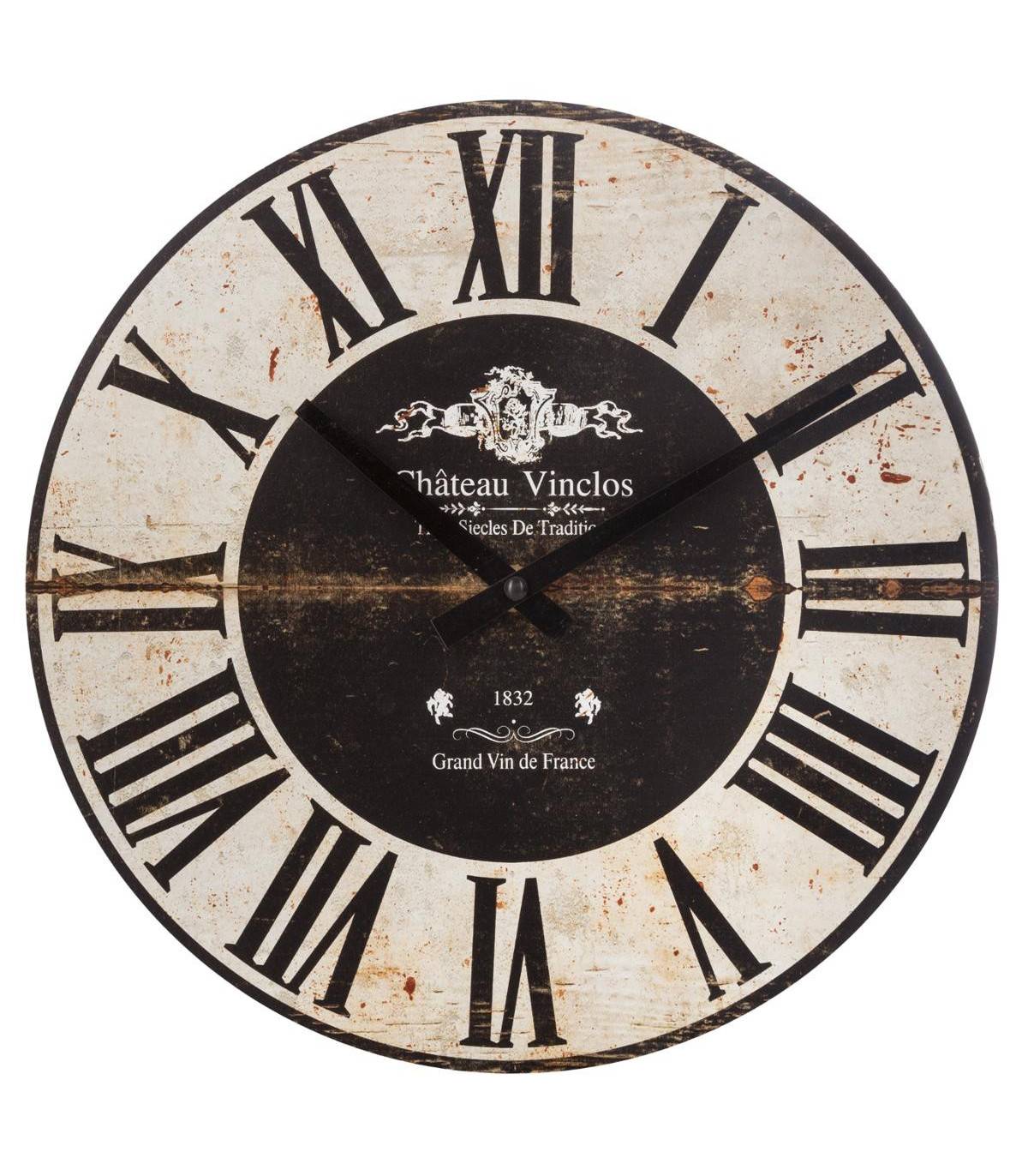 Pendule murale en Bois D 28 cm - Imagen 1