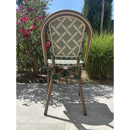 Chaise de Jardin Empilable "Bistro" 87cm Vert - Image 5