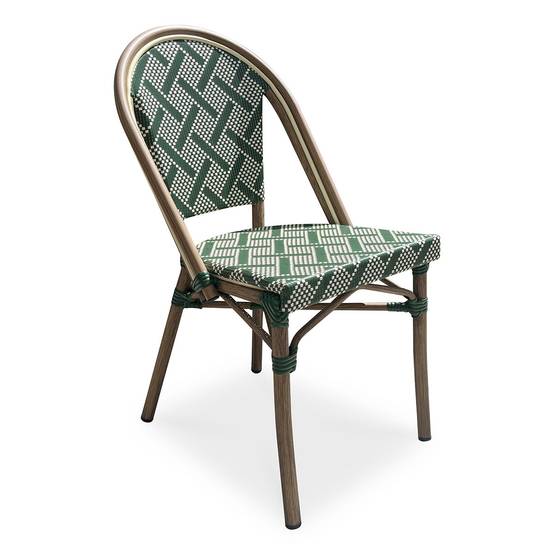 Chaise de Jardin Empilable "Bistro" 87cm Vert - Image 1