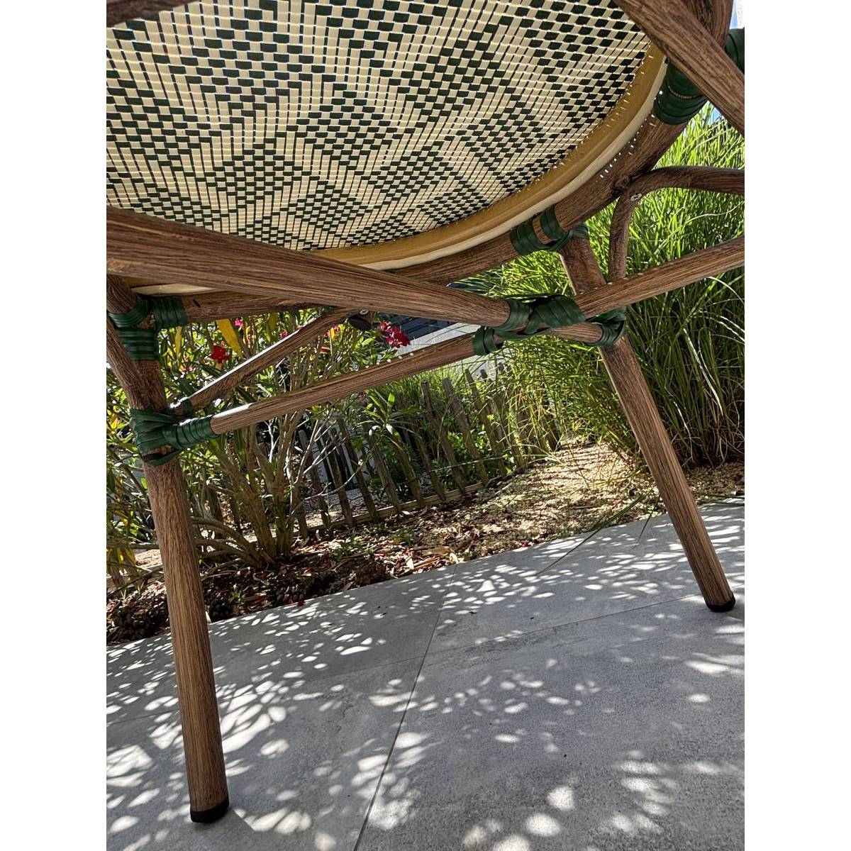 Chaise de Jardin Empilable "Bistro" 87cm Vert - Image 7