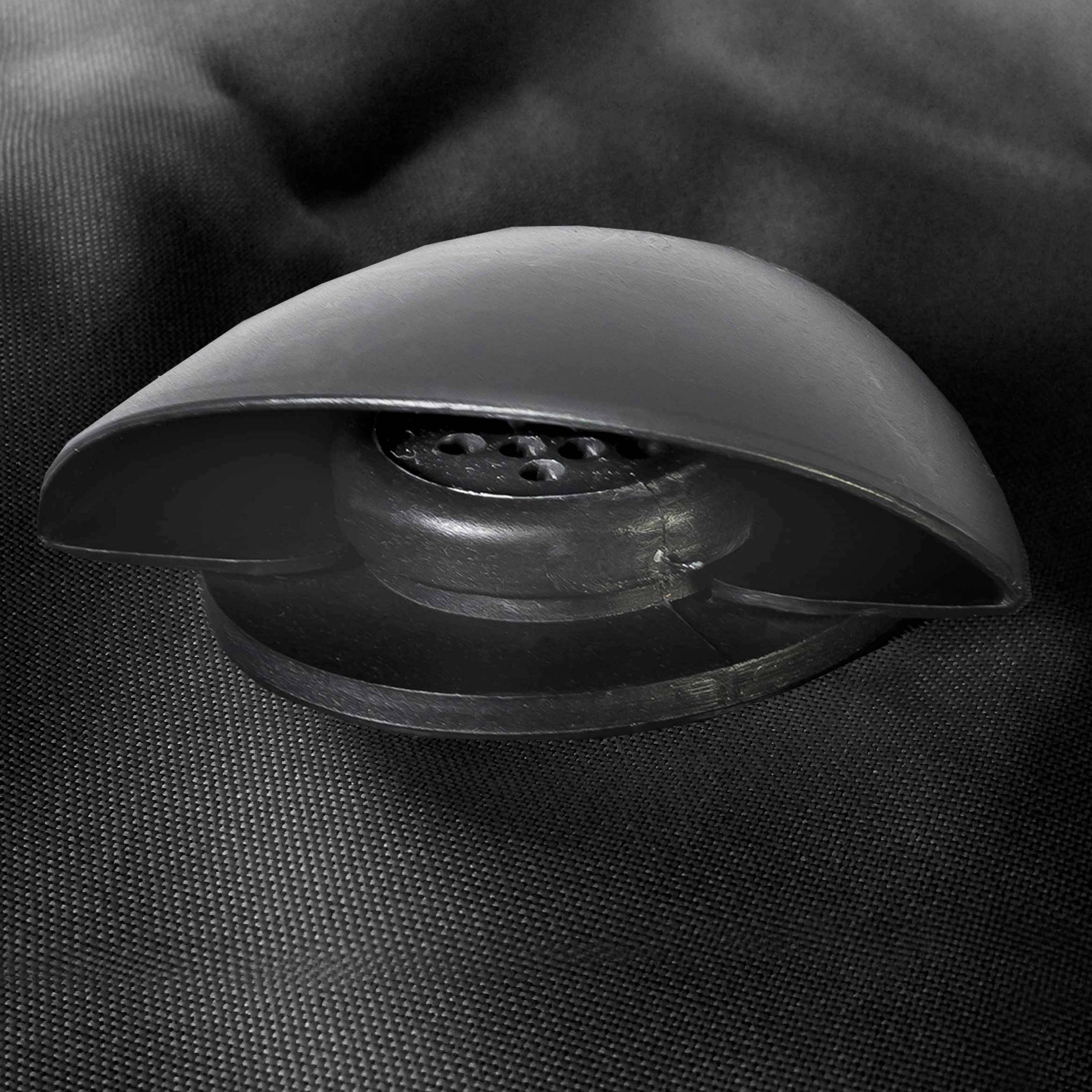 Oviala - Funda de barbacoa redonda poliéster negro 70x80 cm Cov'Up - Oviala - Imagen 2