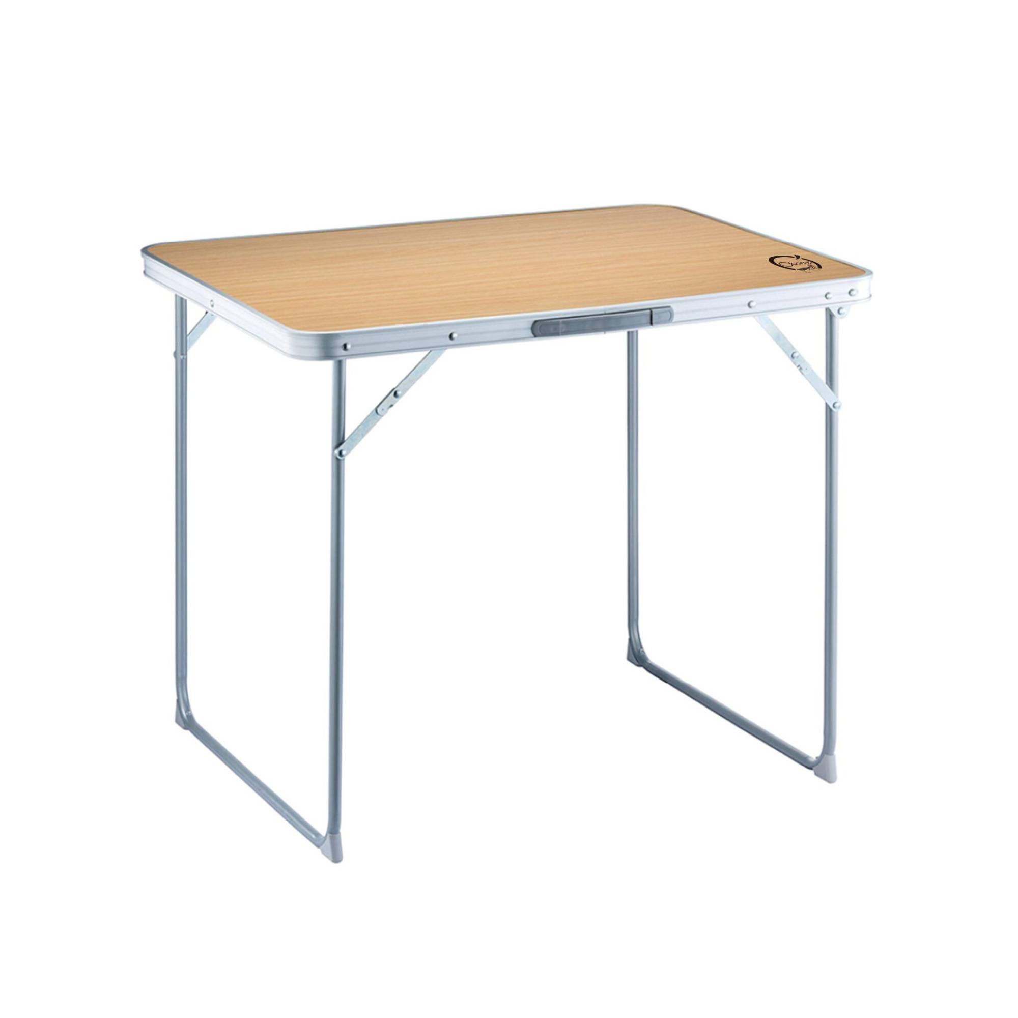 Table de camping pliable 4 places - O'Camp - Forme valise - Dimensions : 80 x 60 x 70 cm - Imagen 1