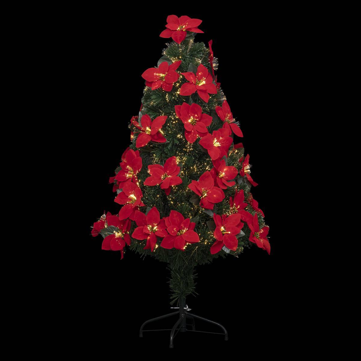 Sapin lumineux Riga 50 fibre optique H.120cm FEERIC LIGHTS & CHRISTMAS - Image 2
