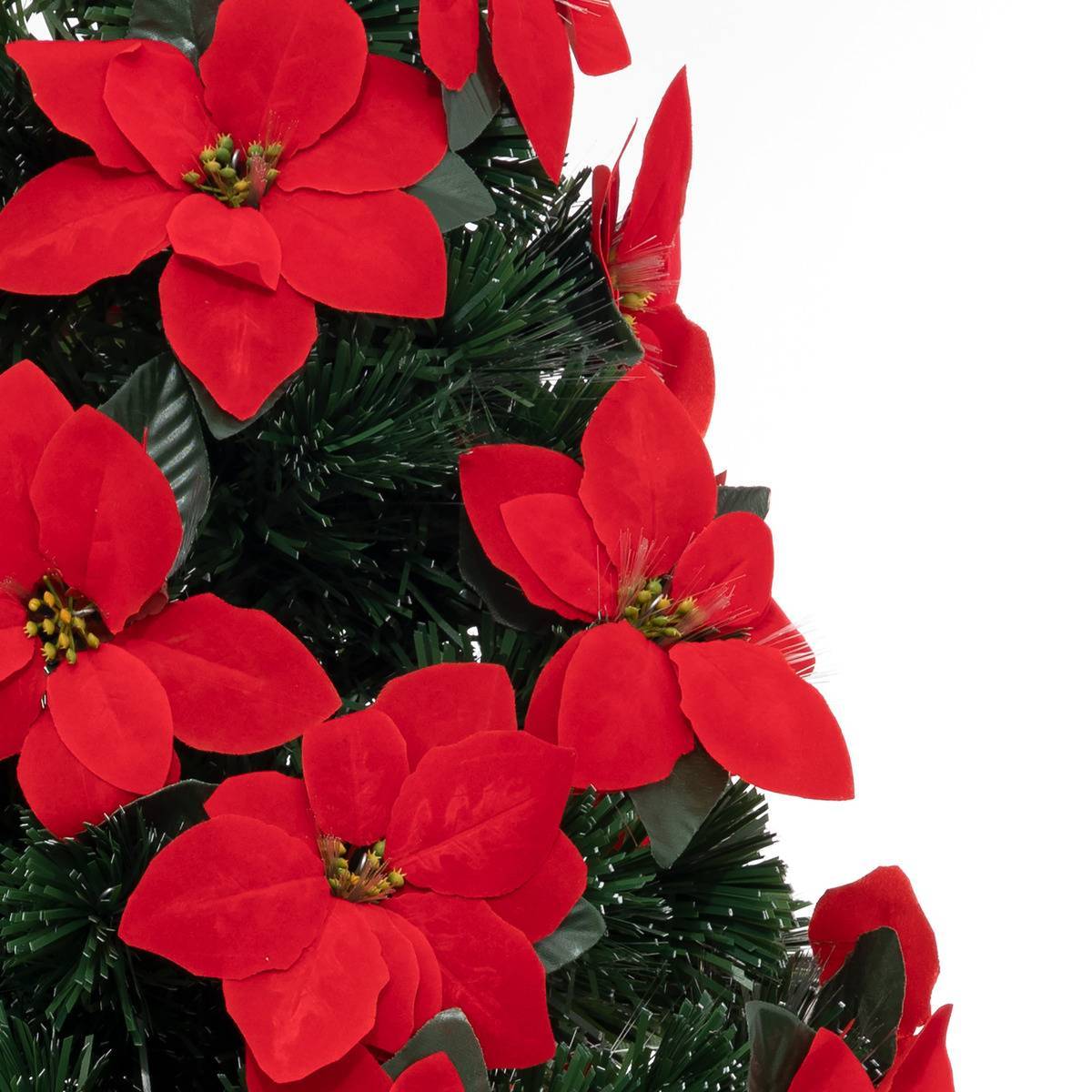 Sapin lumineux Riga 50 fibre optique H.120cm FEERIC LIGHTS & CHRISTMAS - Image 3