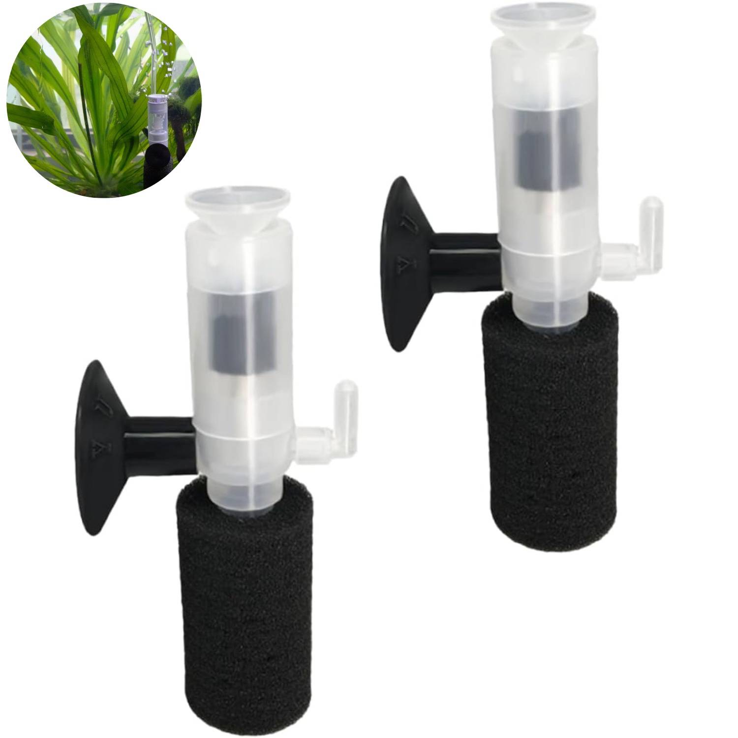 2 Filtres Miniatures pour Aquarium  DtopbuyAge - Image 1