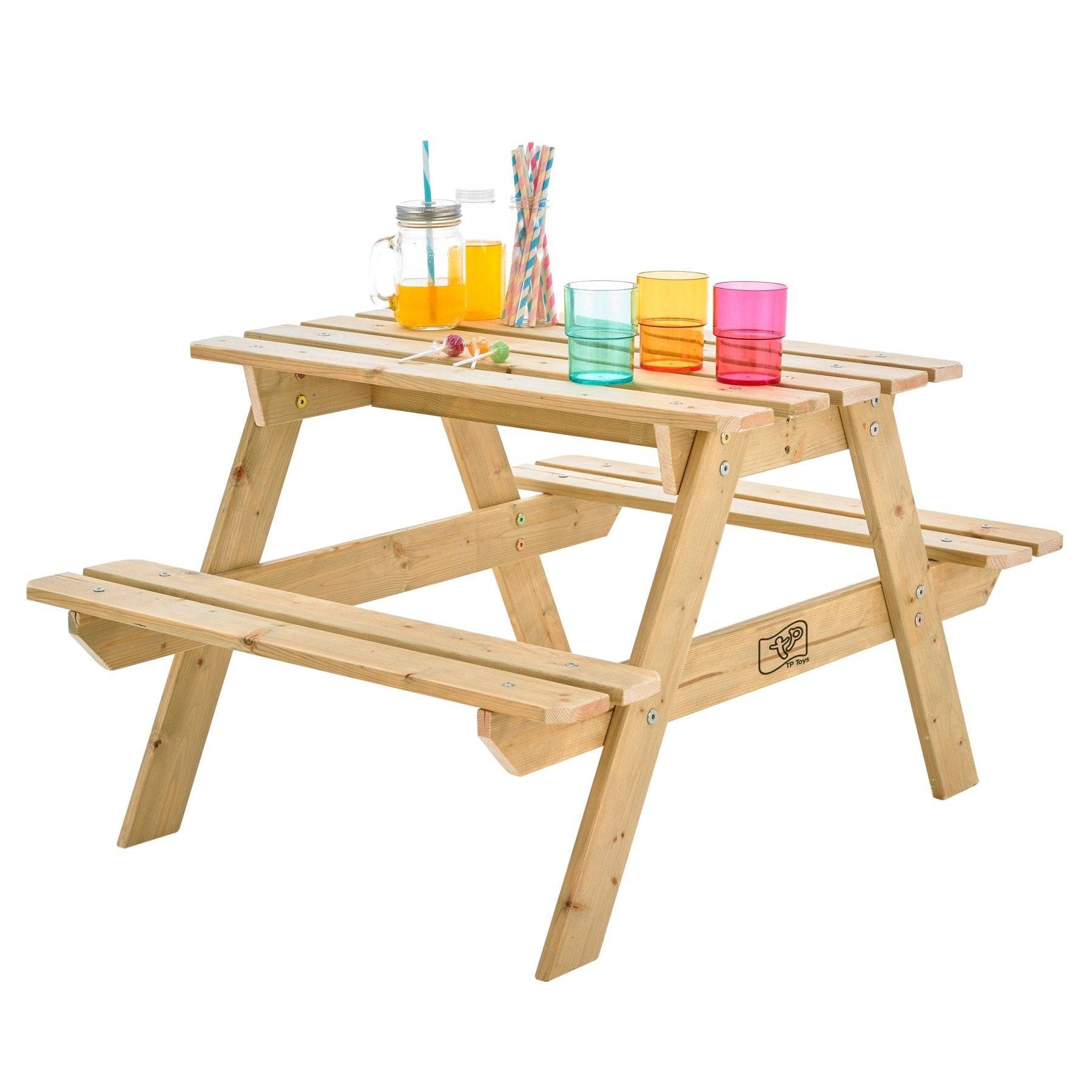 Tp Toys - Table pique-nique pour enfant FORESTIERE bois FSC® - Imagen 3