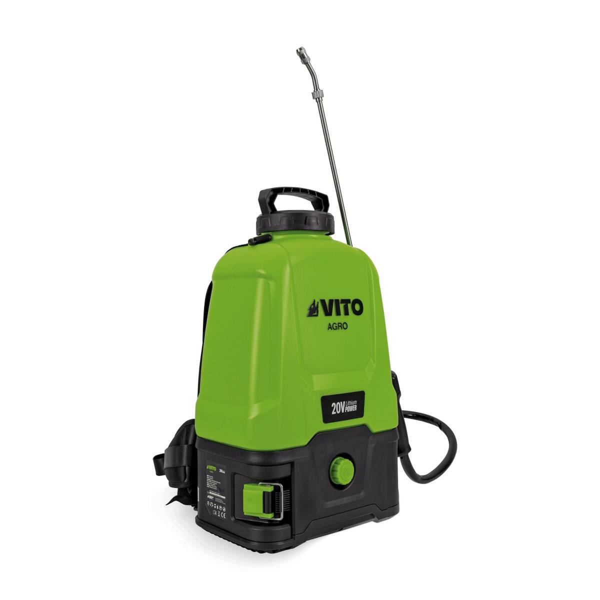 Pulvérisateur à Batterie 20V -16L 5bar Vendu Sans Batterie Ni Chargeur Végetaux jardin toitures VITO - Imagen 1