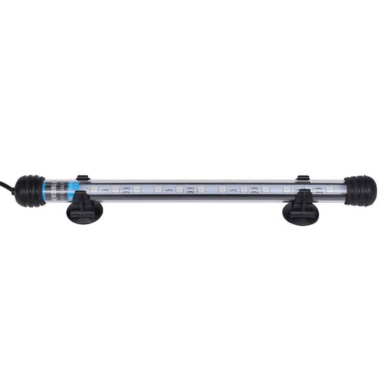 Lampe LED Aquarium Submersible Verre Ambiance Nocturne pour Poissons 28 cm Bleu - ComfortXL Outdoor Living - Image 3