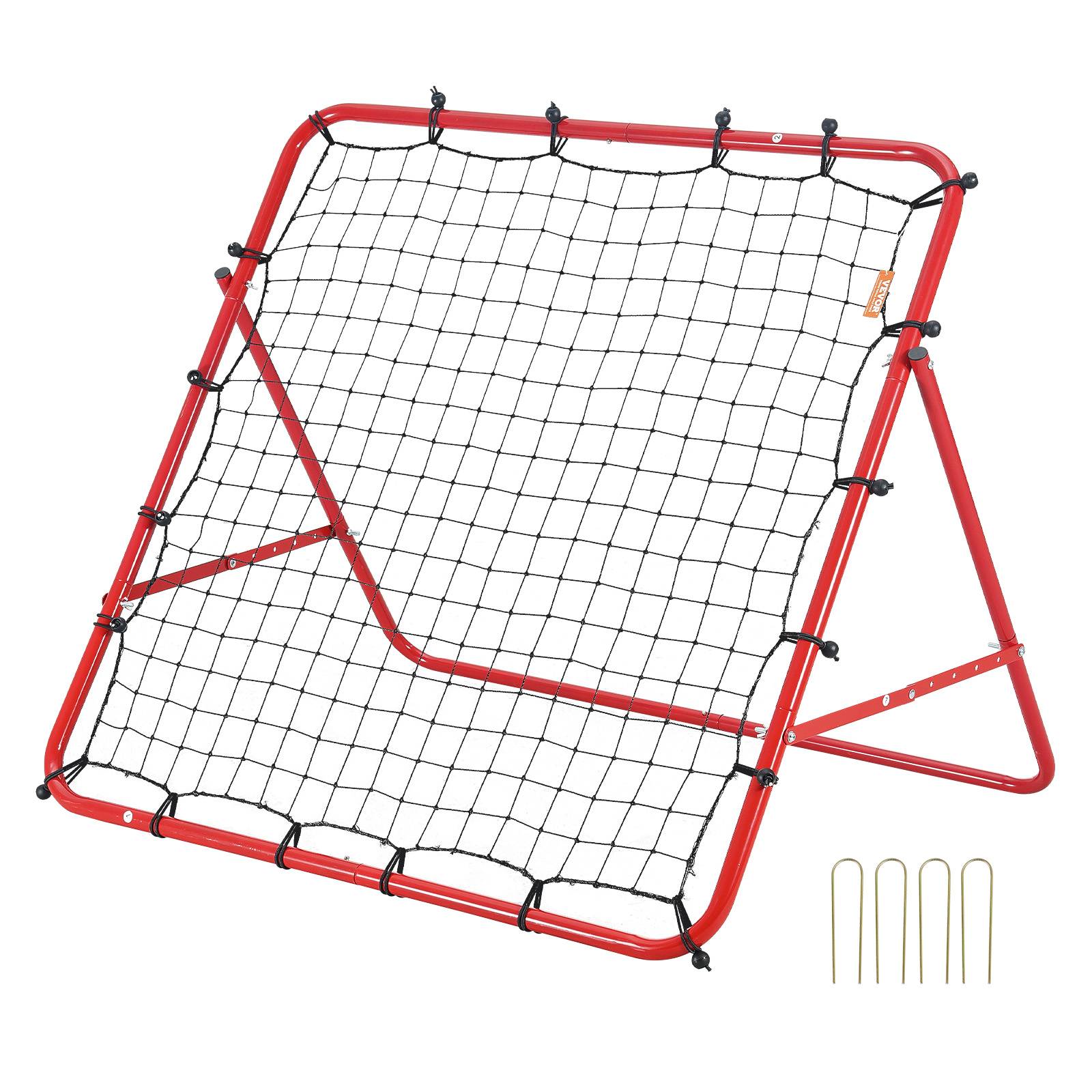 Vevor - VEVOR Filet rebond football 1x1 m portable, tube fer, filet PE, installation facile, sport enfants.