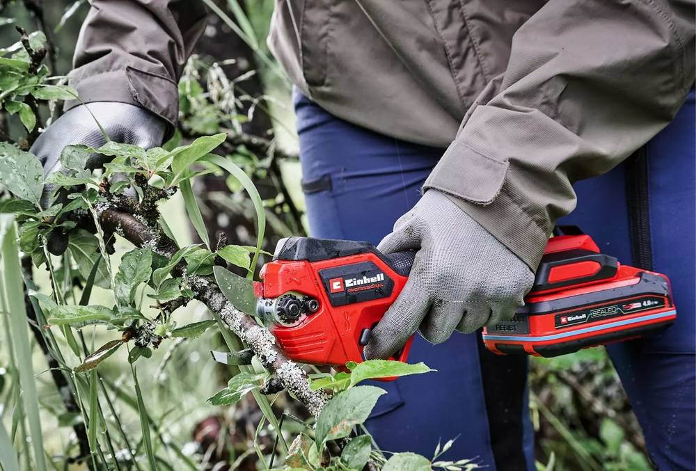 Einhell - Sécateur sans fil GP-LS 18/28 Li BL-Solo - 18V - moteur brushless - lames SK5 - coupé 28mm - sans batterie/chargeur Einhell - Image 2