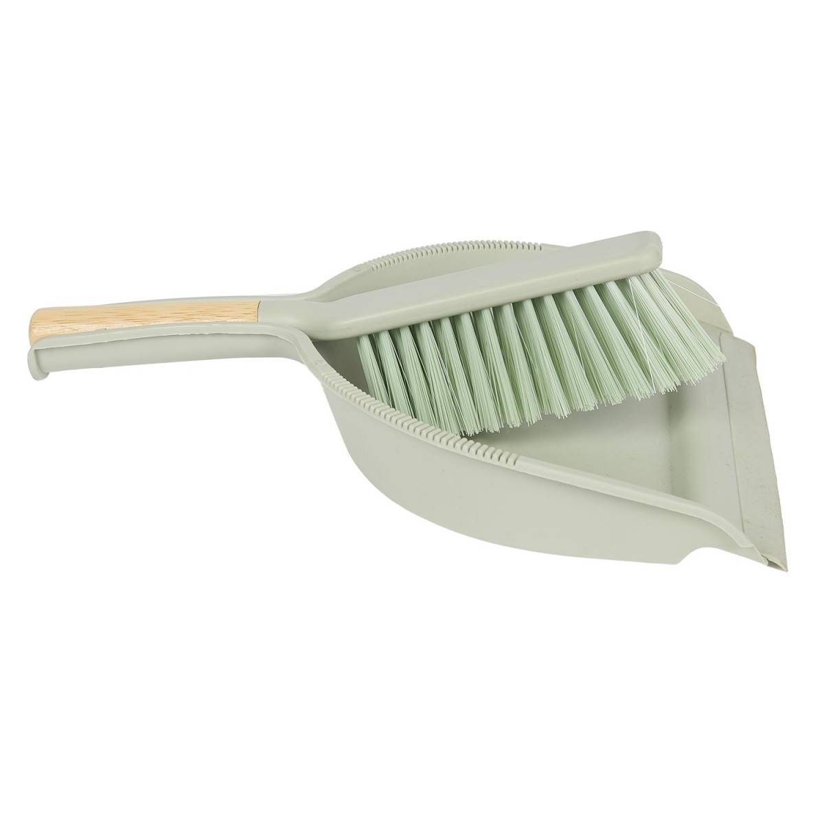 Paris Prix - Pelle & Balayette Bambou "Maxence" 30cm Vert - Image 3