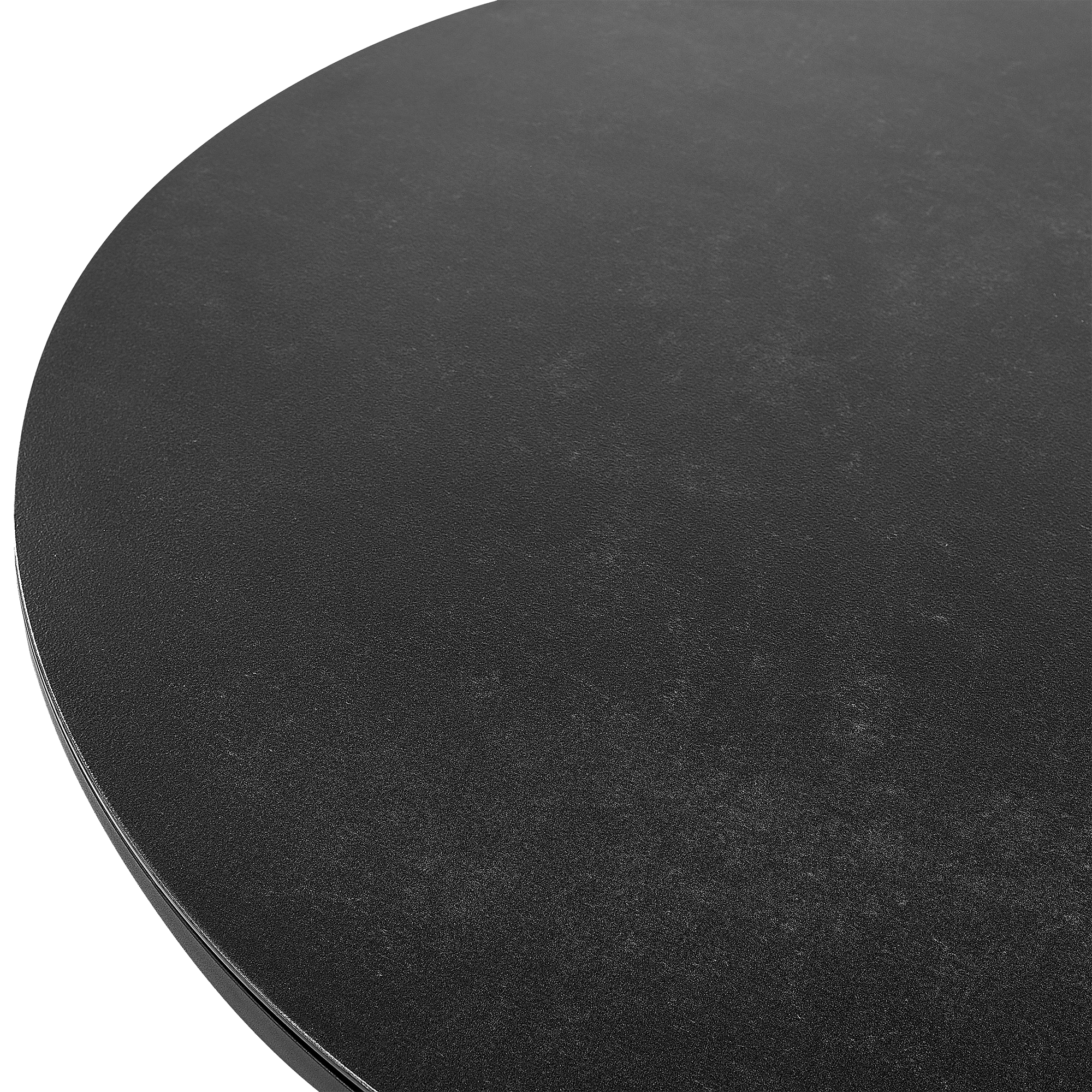 Table ronde, 4 Personnes Aluminium Noir OLMETTO - Beliani - Image 4