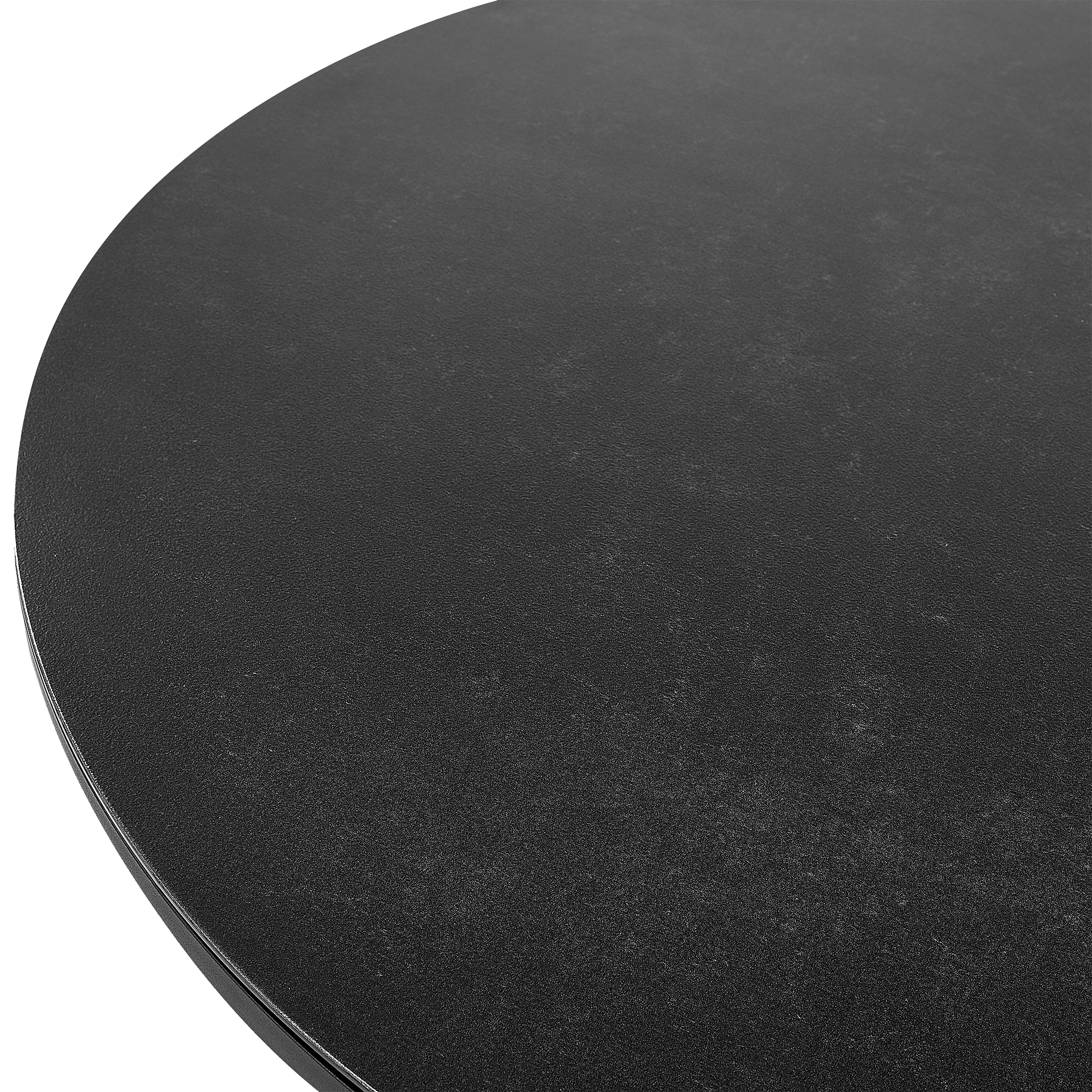 Beliani - Table ronde, 4 Personnes Aluminium Noir OLMETTO - Beliani - Imagen 5