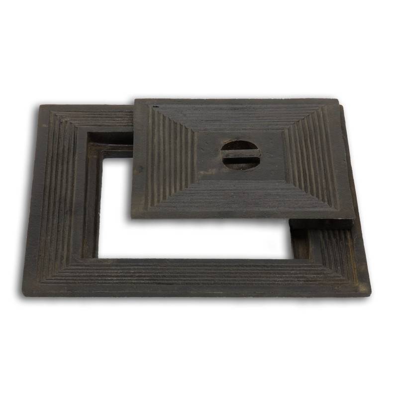 Couvercle en fonte pour regard d'inspection - A15 - LINE ECO -   60 x 60 cm