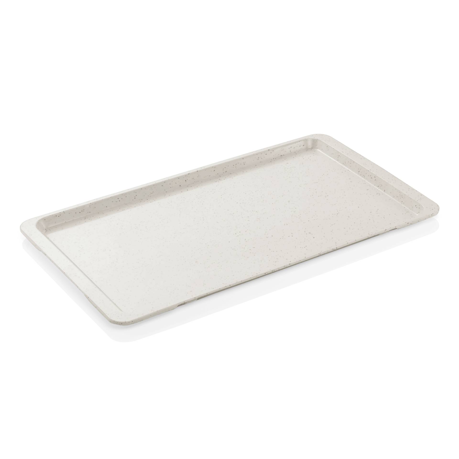Plateau en Polyester blanc laiteux avec petits points 1 - Was Germany